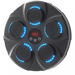 Maquina de Boxeo de 5 Impactos Luz Led con Bluetooth MBOX2