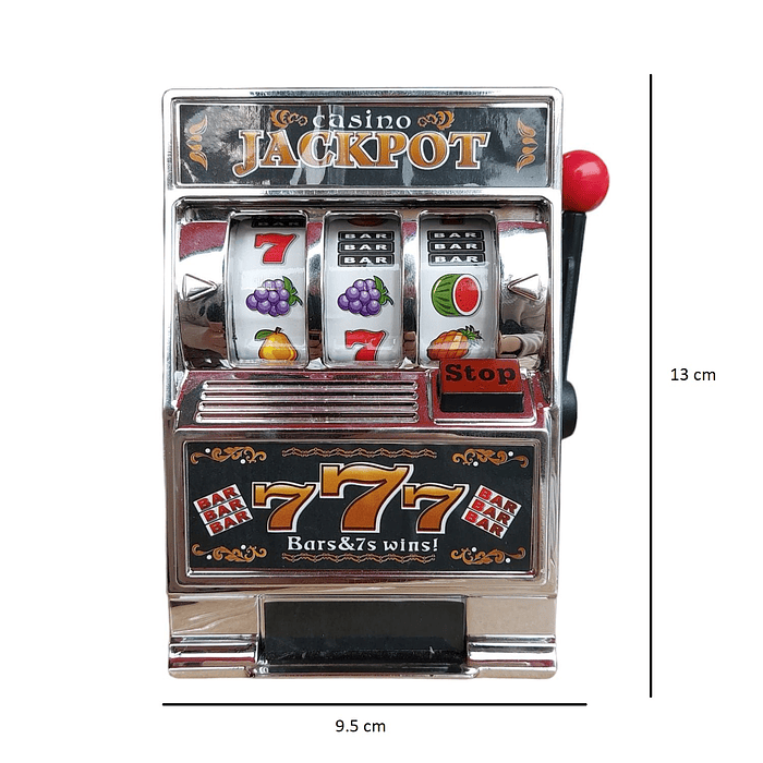 Mini Máquina de Juego de Casino y Alcancía 10