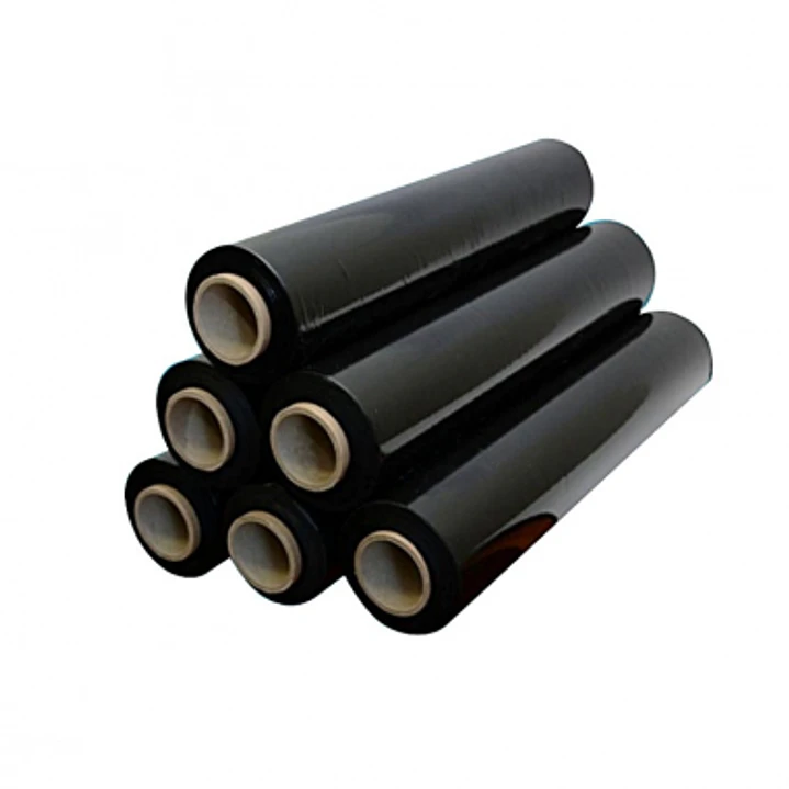 Film Stretch o Alusa 200 Metros Negro Embalaje de 6 unidades 1