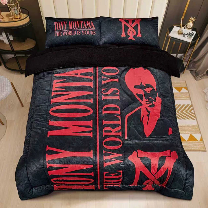 Pack 4 Plumones Originales Tony Montana 2 Plazas-Incluye fundas surtido 2