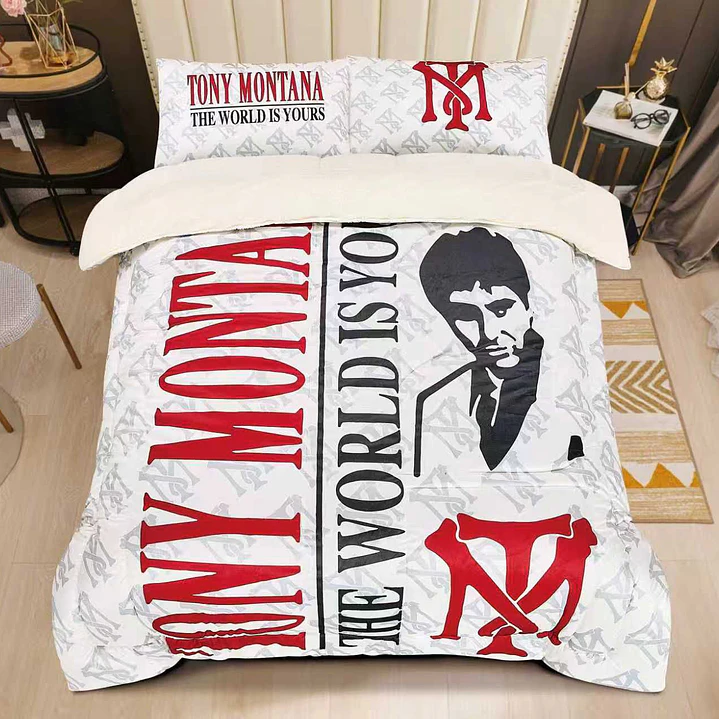 Pack 4 Plumones Originales Tony Montana 2 Plazas-Incluye fundas surtido 3