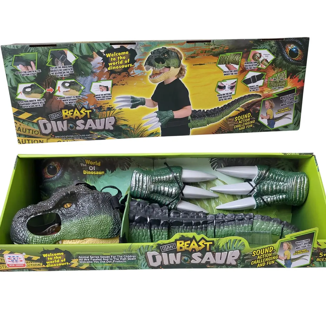 Disfraz de Dinosaurio Interactivo 4