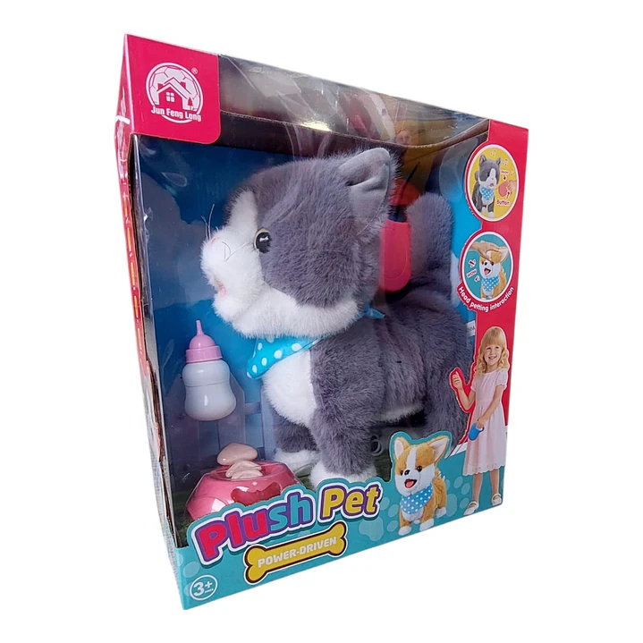 Mascotita Peluche Gatito Interactivo  3