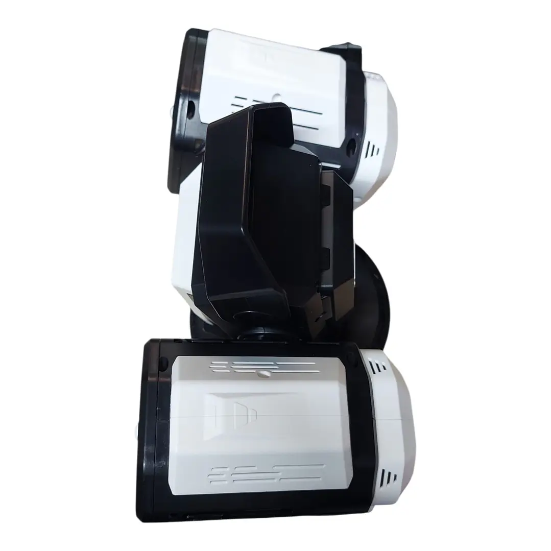 Máquina De Burbujas Recargable Rgb 180° Con Control 10