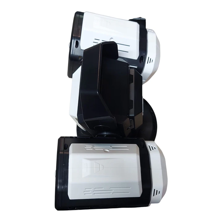 Máquina De Burbujas Recargable Rgb 180° Con Control 10