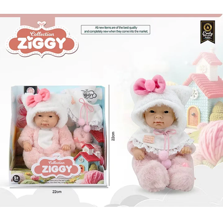 Muñeca Cut Baby Ziggy con fragancia 6