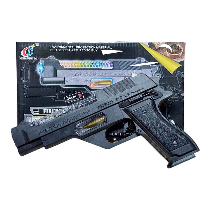 juguete Pistola con luces 1