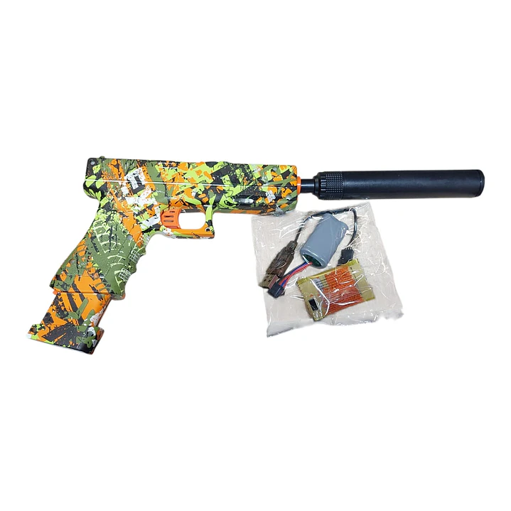 Juguete Pistola de Hidrogel con luz y sonido 6