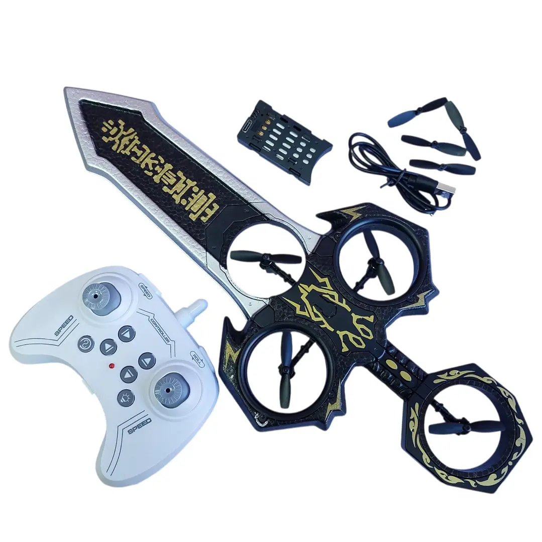 Drone RC Espada con Control por Gestos y Luces RGB 2
