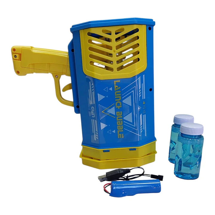 Bazuca lanza Burbuja recargable 3