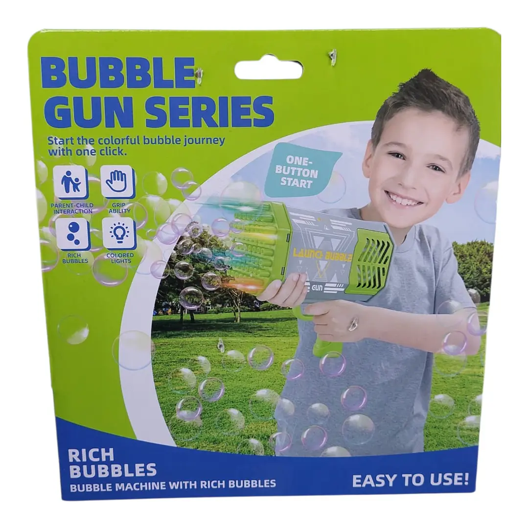 Bazuca lanza Burbuja recargable 8