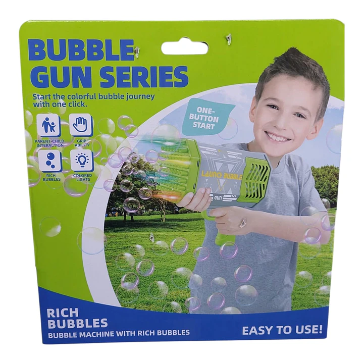 Bazuca lanza Burbuja recargable 8