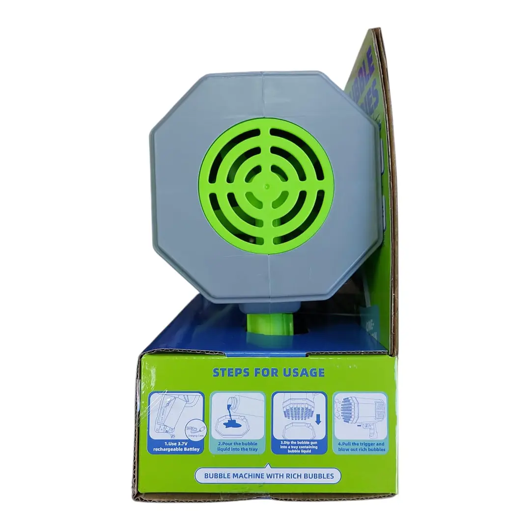 Bazuca lanza Burbuja recargable 9