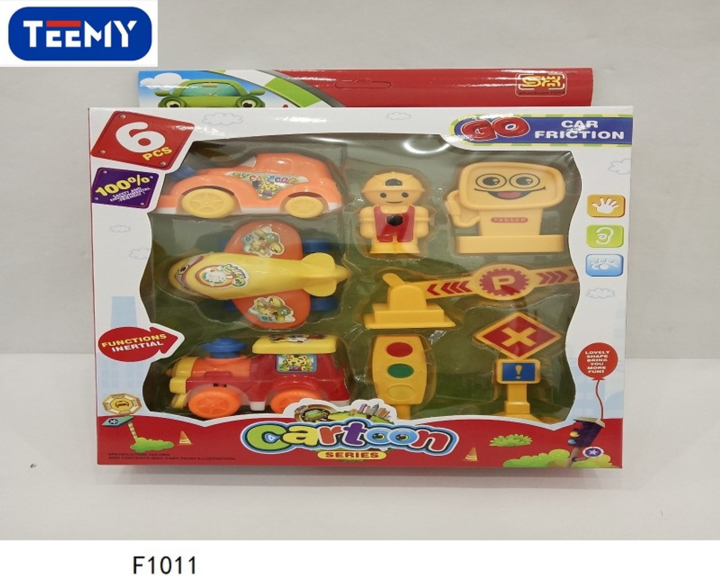 CARRO CON SEÑALES DE TRAFICO, PRECIO PUBLICADO ES AL POR MAYOR Y DEBEN SER 3 UNIDADES DEL MISMO  (F1011) 1