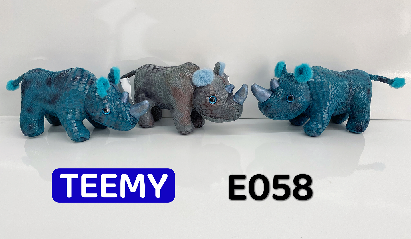 DINOSAURIO PELUCHE , PRECIO PUBLICADO ES AL POR MAYOR Y DEBEN SER 3 UNIDADES DEL MISMO  (E058) 1