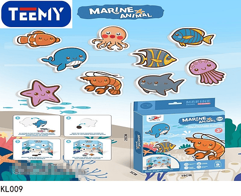 ANIMALES MARINOS, PRECIO PUBLICADO ES AL POR MAYOR Y DEBEN SER 3 UNIDADES DEL MISMO  (KL009)