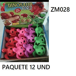 SQUISHY TORTUGA PAQUETE 12 PCS