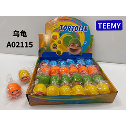 SQUISHY TORTUGAS PAQUETE 24 PCS 