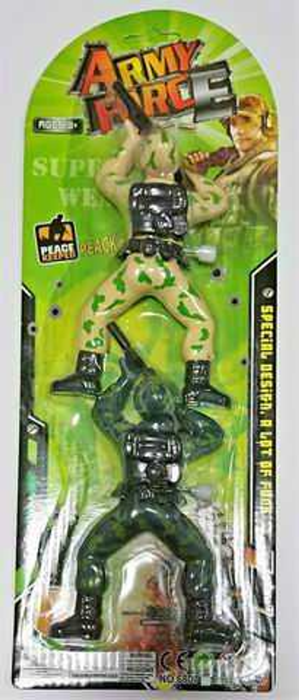 SOLDADO QUE SE ARRASTRA A CUERDA , PRECIO PUBLICADO ES AL POR MAYOR Y DEBEN SER 3 UNIDADES DEL MISMO  (JS005) 1