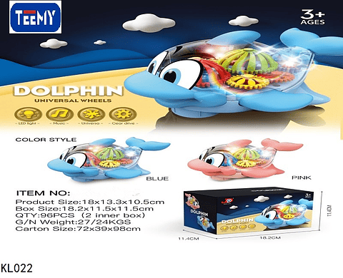 DELFIN JUGUETE , PRECIO PUBLICADO ES AL POR MAYOR Y DEBEN SER 3 UNIDADES DEL MISMO  (KL022)