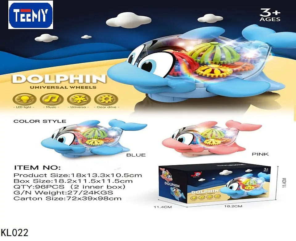 DELFIN JUGUETE , 3 DEL MISMO POR MAYOR  (KL022) 1
