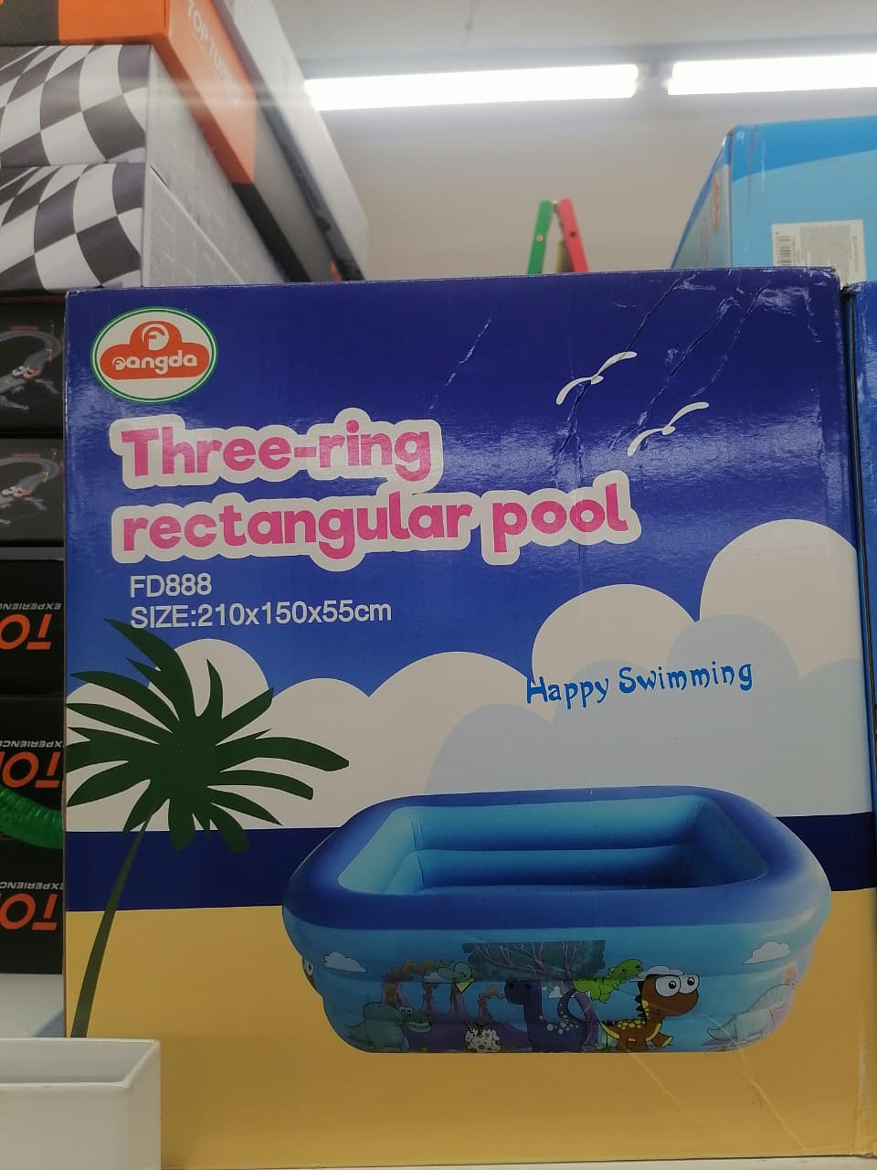 PISCINA PARA NIÑOS 210 X 150 X 55CM (80285-0A01392) 1