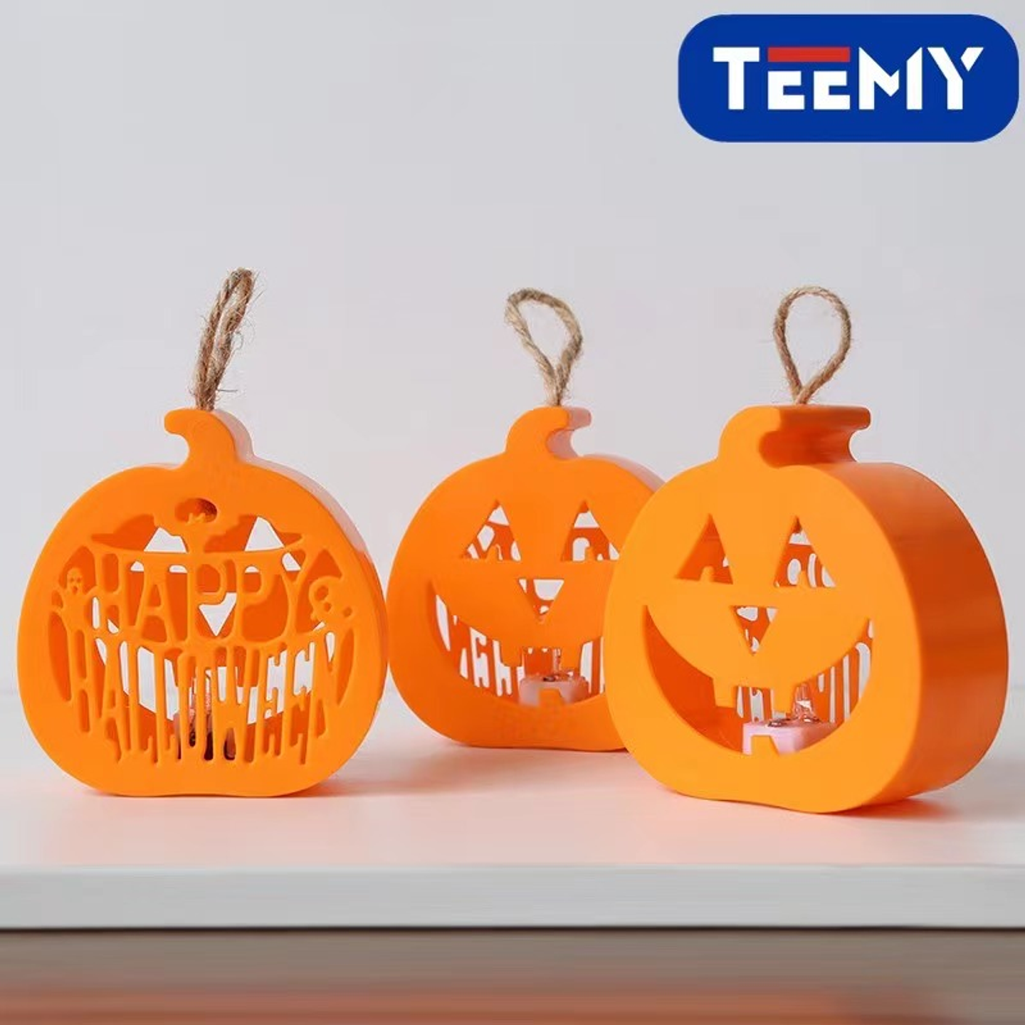 CALABERA CON LUZ PAQUETE 12 PCS (HELL30) 1