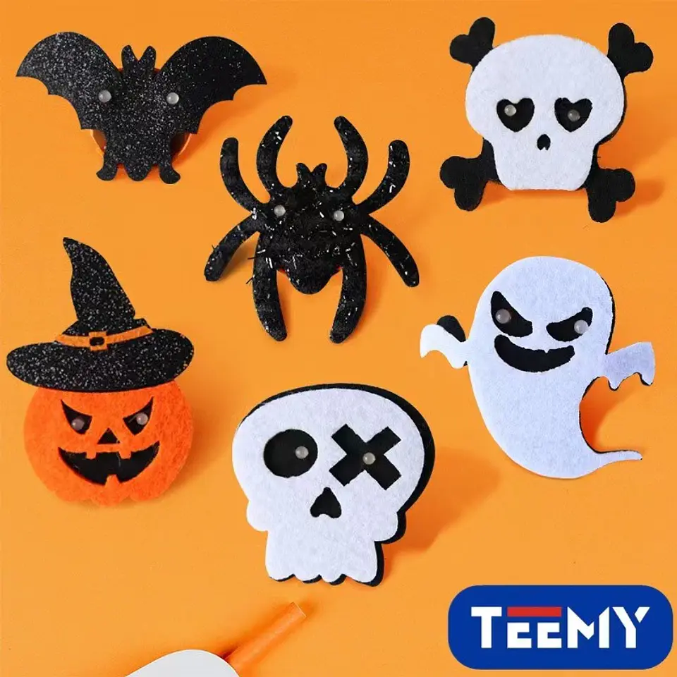 ADORNOS HALLOWEEN PAQUETE 24 PCS, MINIMO 3 PAQUETES (HELL37) 1