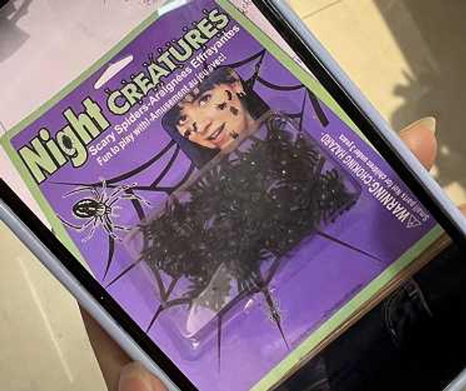 ARAÑAS AL POR MAYOR 12 PZAS (HELL101) 2