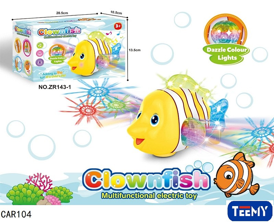 PESCADO MUSICAL , PRECIO PUBLICADO ES AL POR MAYOR Y DEBEN SER 3 UNIDADES DEL MISMO  (CAR104) 1