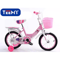 BICICLETA ARO 12 ROSADA Y CELESTE, PRECIO PUBLICADO DE LA UNIDAD DEBEN SER MINIMO 2 UNIDADES