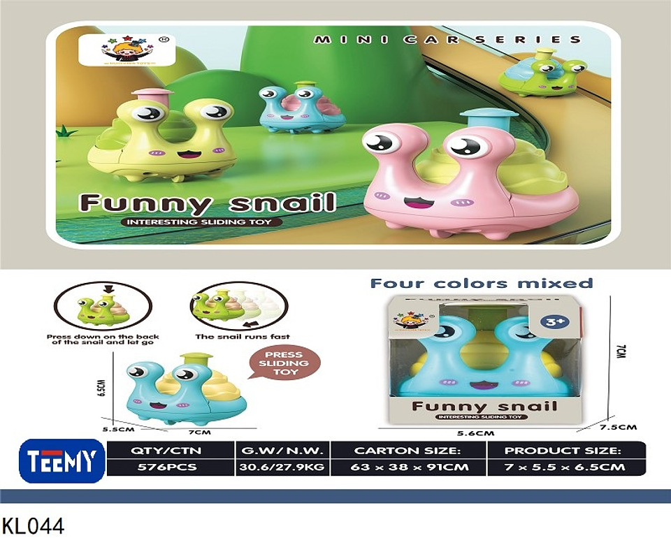 CARACOL CARRO JUGUETE , PRECIO PUBLICADO ES AL POR MAYOR Y DEBEN SER 3 UNIDADES DEL MISMO  (KL044) 1