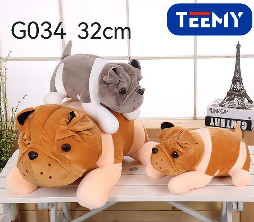 PELUCHE PERRO 32 CM , PRECIO PUBLICADO ES AL POR MAYOR Y DEBEN SER 3 UNIDADES DEL MISMO  (G034) 1