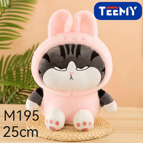 GATO EMPERADOR DISFRAZ CONEJO 25 CM , PRECIO PUBLICADO ES AL POR MAYOR Y DEBEN SER 3 UNIDADES DEL MISMO 