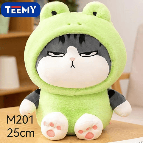 GATO EMPERADOR DISFRAZ SAPITO 25 CM , PRECIO PUBLICADO ES AL POR MAYOR Y DEBEN SER 3 UNIDADES DEL MISMO 