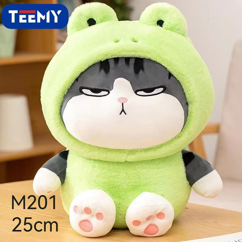 GATO EMPERADOR DISFRAZ SAPITO 25 CM , PRECIO PUBLICADO ES AL POR MAYOR Y DEBEN SER 3 UNIDADES DEL MISMO  (M201) 1