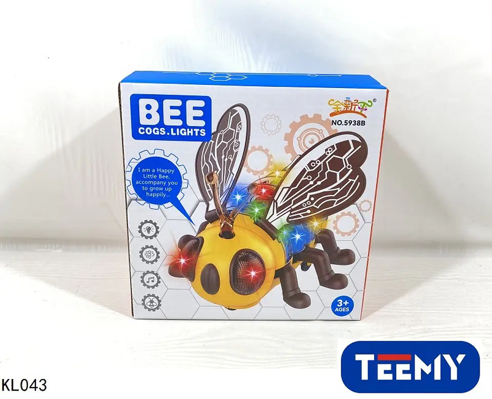 AVEJA CON LUCES , 3 DEL MISMO POR MAYOR  (KL043) 1