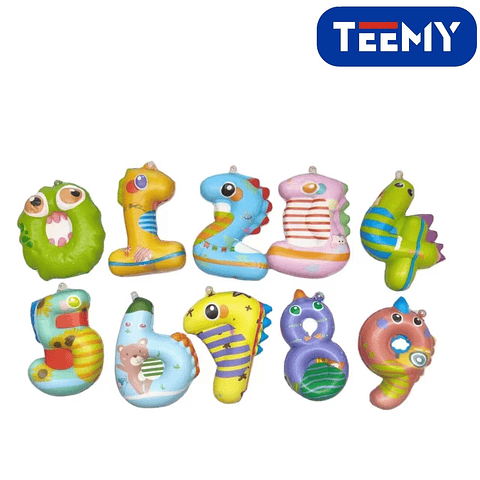LLAVERO SQUISHY PAQUETE 12 PCS (YSK832)