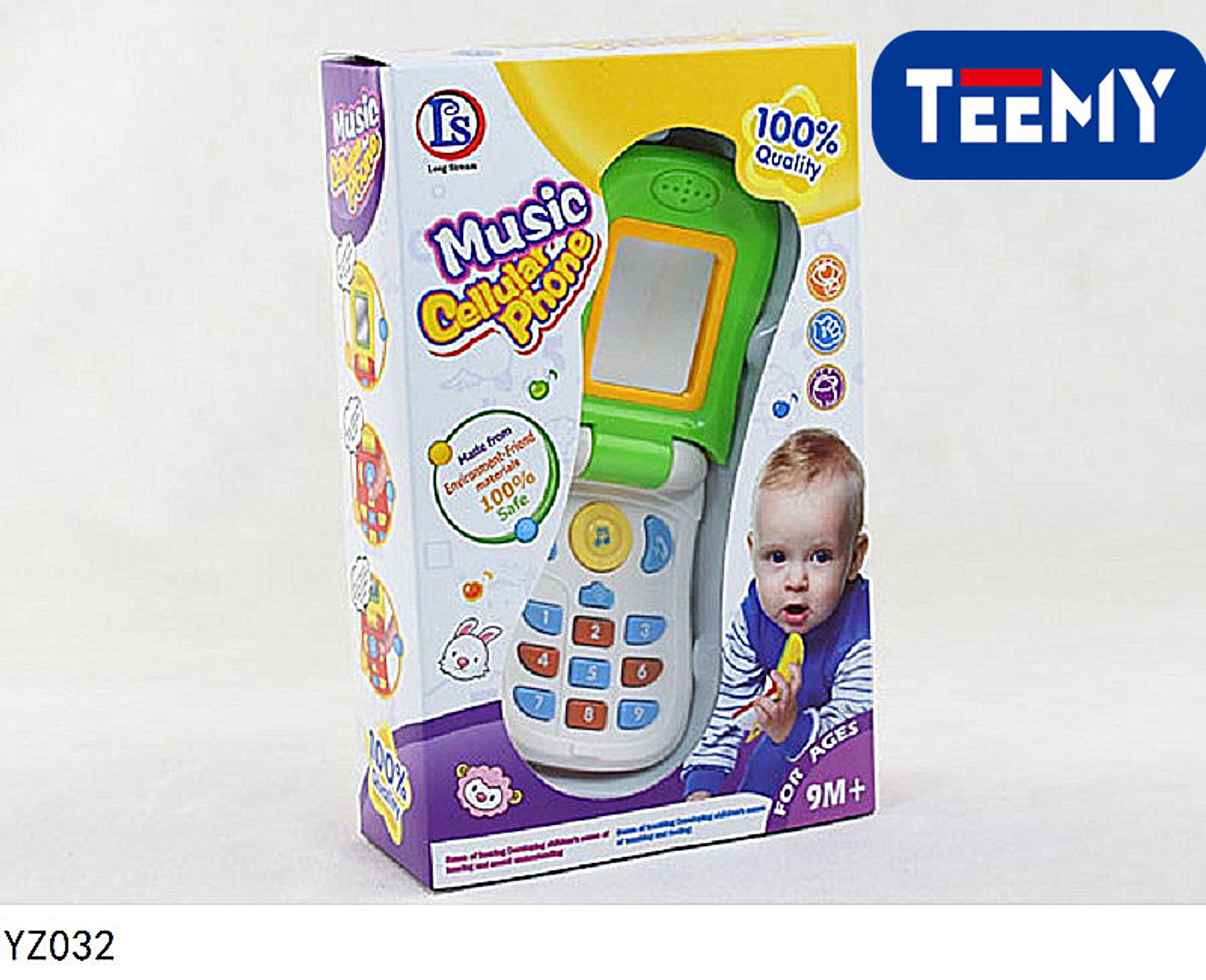 CELULAR CON SONIDO JUGUETE , PRECIO PUBLICADO ES AL POR MAYOR Y DEBEN SER 3 UNIDADES DEL MISMO  (YZ032) 1