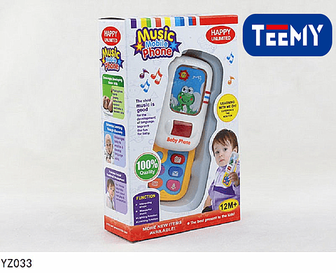 CELULAR CON SONIDO JUGUETE , 3 DEL MISMO POR MAYOR  (YZ033)