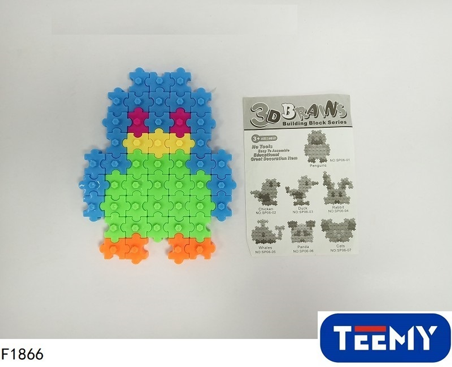 BLOQUE DE FIGURAS, PAQUETE 24 PCS SURTIDOS (F1864) 3