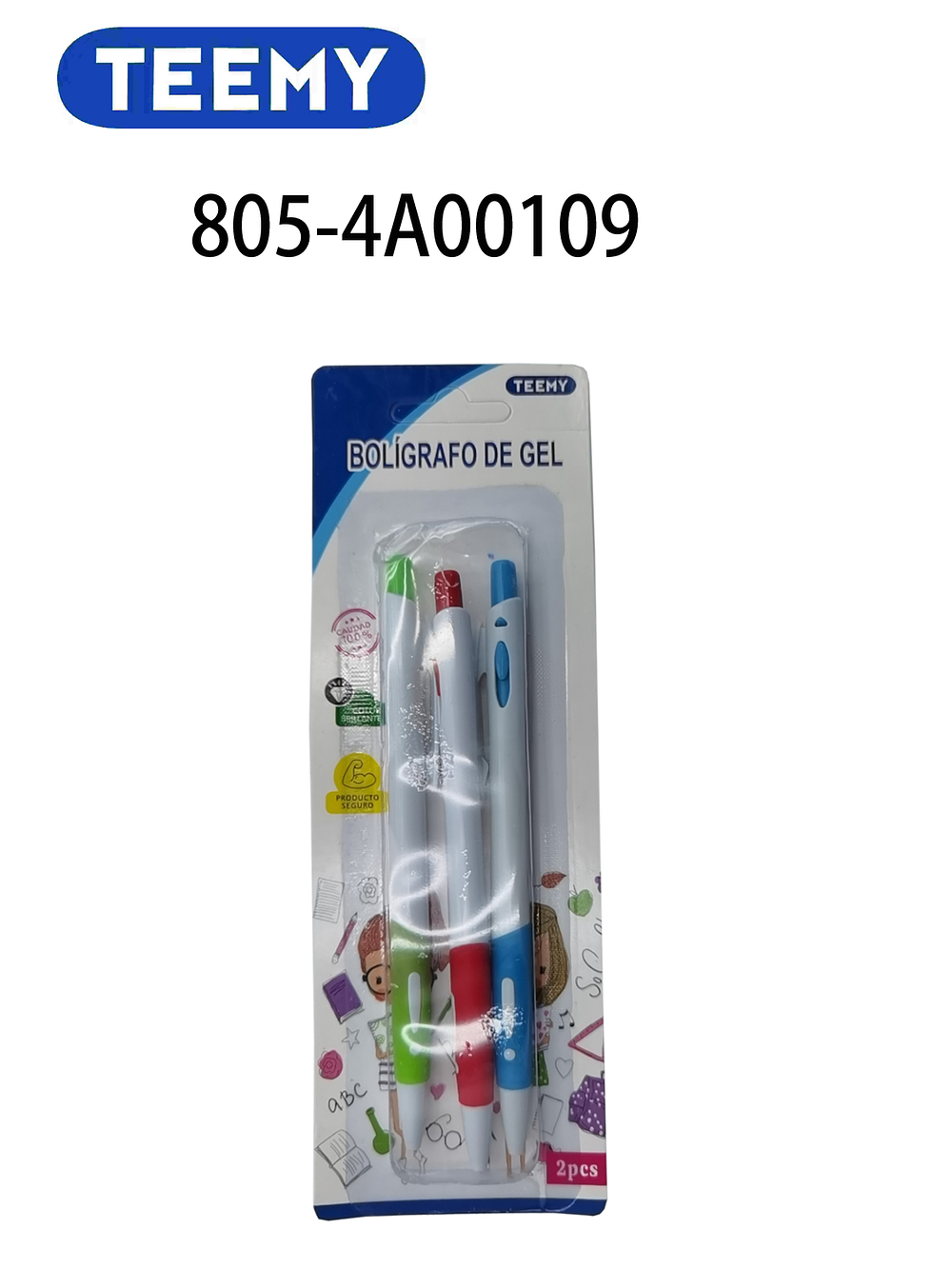 BOLIGRAFOS DE GEL PAQUETE 12 PCS