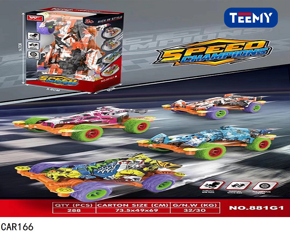 CARRO JUGUETE  , PRECIO PUBLICADO ES AL POR MAYOR Y DEBEN SER 3 UNIDADES DEL MISMO  (CAR166) 1