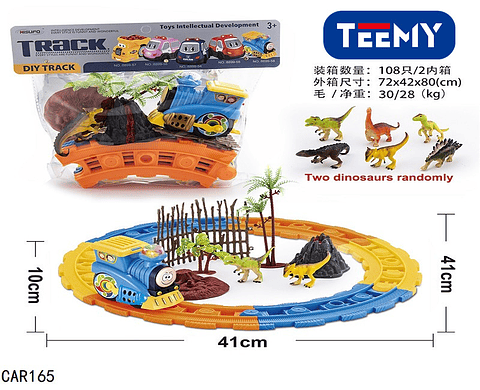 TREN CON DINOSAURIOS, , PRECIO PUBLICADO ES AL POR MAYOR Y DEBEN SER 3 UNIDADES DEL MISMO 