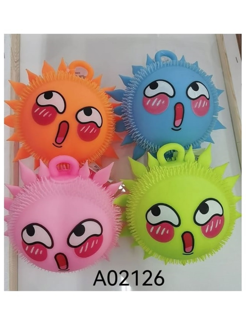 SQUISHY CARITA PAQUETE 12 PCS