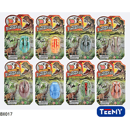 HUEVOS DE DINOSAURIO PAQUETE 12 PCS