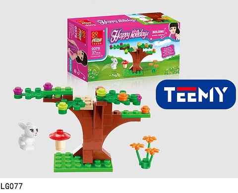 JUGUETE TIPO LEGO PAQUETE 12 PCS (LG077)