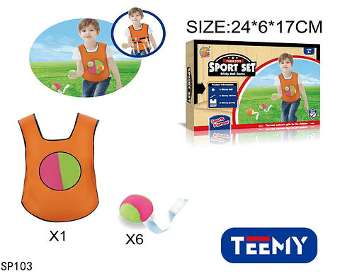 CHALECO CON PELOTA, PRECIO PUBLICADO ES AL POR MAYOR Y DEBEN SER 3 UNIDADES DEL MISMO 