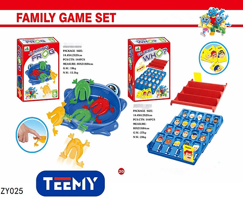 ADIVINA QUIEN , PRECIO PUBLICADO ES AL POR MAYOR Y DEBEN SER 3 UNIDADES DEL MISMO 