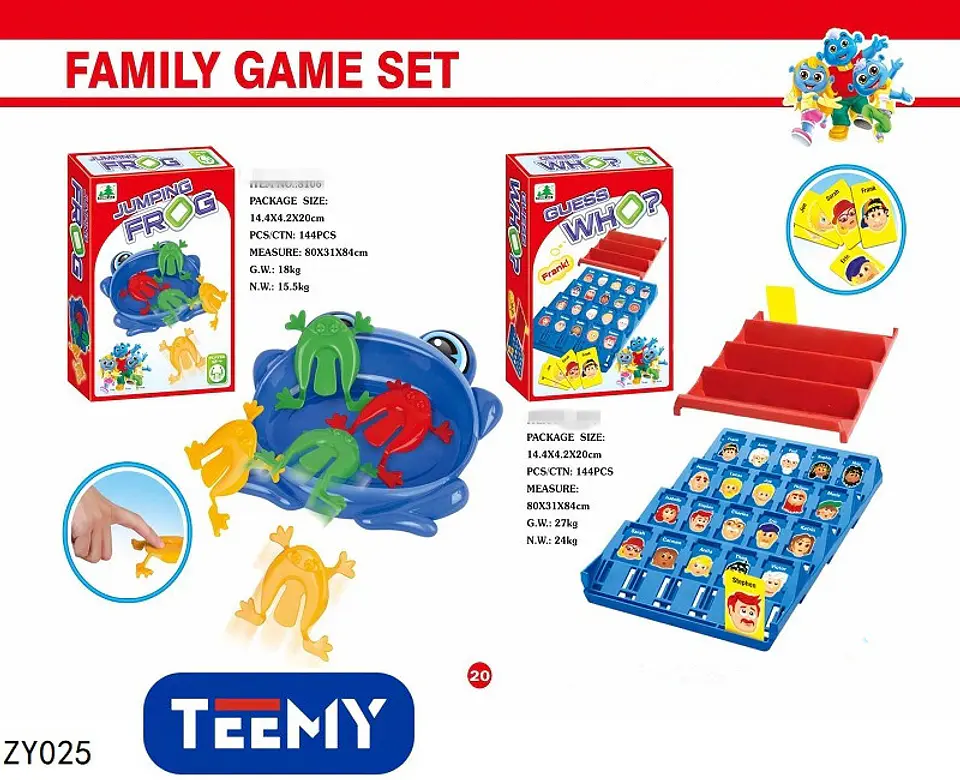 ADIVINA QUIEN , 3 DEL MISMO POR MAYOR  (ZY025) 1